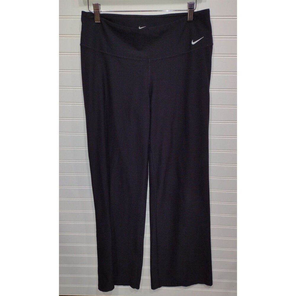 Nike Dri Fit Women’s Mid Rise Straight Leg Pants Size Medium M Athletic 30x32